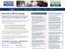 Tablet Screenshot of microsleasing.com